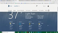 MSN weather app on my PC... icons? - Microsoft Community