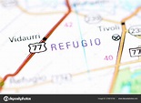 Refugio Texas Estados Unidos Mapa — Foto de stock ...