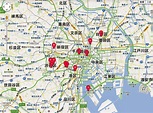 東京地圖 – 東京旅遊地圖攻略 – Scryale