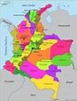 Mapa de Colombia - AnnaMapa.com