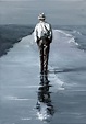 paintings by Victor Bauer: "Walking Man"