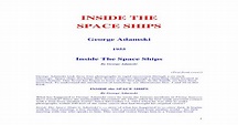 Inside the Spaceships - George Adamski - [PDF Document]