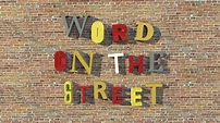 “WORD ON THE STREET” ON BBC | British Council