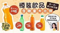 飲食攻略︳樽裝飲品含糖量大比併 飲一支果汁=吞14粒方糖 - 晴報 - 健康 - 飲食與運動 - D220724