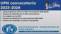 UPN Convocatoria 2023-2024 🥇 【 Enero 2024】