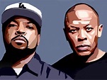 Ice Cube and Dr Dre Digital Drawing - Etsy