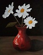 Daisies Still Life Painting Original Acrylic Painting Flower