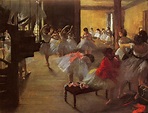 The Dance Class - Edgar Degas - WikiArt.org - encyclopedia of visual arts
