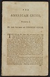 The Constitutional Freedom Party: Thomas Paine's American Crisis