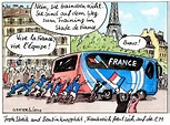 Karikatur / Greser und Lenz / Frankreich freut sich auf die EM - Immer ...