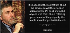 TOP 25 QUOTES BY PAUL KRUGMAN (of 157) | A-Z Quotes