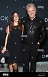 New York, USA. 04th Oct, 2021. Actor Aidan Quinn (r) and daughter Mia ...