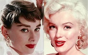 Audrey Hepburn y Marilyn Monroe | Audrey, Marilyn monroe, Hepburn