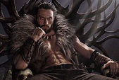 Aaron Taylor-Johnson bites a nose off in the first Kraven the Hunter ...