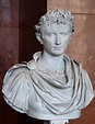 Busto di Augusto I sec a.C. Marmo Ritrovato a Roma e ora conservato al ...