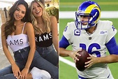 Jared Goff's model girlfriend celebrates Rams' NFL Week 1 win