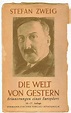 DÖW - Erforschen - Recherche - Bibliothek - Stefan Zweig (1881 - 1942)
