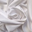 White Silk Satin Fabric Silk Fabric by the yard Wedding Silk | Etsy