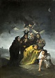 Escena de brujas (Francisco de Goya) Arte-Paisaje