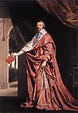 Retrato del Cardenal Richelieu (1637) Philippe de Champaigne