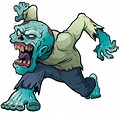 Zombie de dibujos animados | Vector Premium