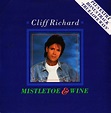 Cliff Richard – Mistletoe & Wine (1988, black paper label, Vinyl) - Discogs