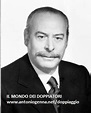IL MONDO DEI DOPPIATORI - La pagina di ROBERTO DE LEONARDIS