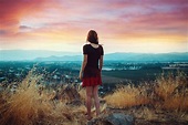 Girl, landscape, view wallpaper | other | Wallpaper Better
