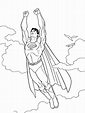 Dibujos para colorear - Superman.