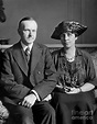Calvin Coolidge And Wife In Portrait Photograph by Bettmann - Pixels