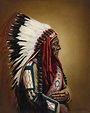 SITTING BULL. Toro Sentado, Gran Jefe de la tribu Nativo Americana ...