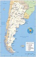 Political Map of Argentina - Nations Online Project