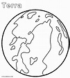 Desenhos de Planeta para colorir - Páginas para impressão grátis