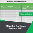 Planilha Controle Mensal MEI em Excel - Smart Planilhas