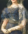 María Cristina de Borbón-Dos Sicilias, reina de España (detail), 1830 ...