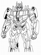 Dibujos de Optimus Transformers 2 para Colorear para Colorear, Pintar e ...