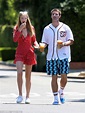 Patrick Schwarzenegger and Abby Champion at July 4th party | Daily Mail ...