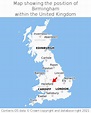 Where is Birmingham? Birmingham on a map