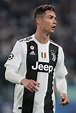 Cristiano Ronaldo of Juventus looks on during the UEFA Champions... en ...