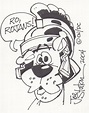 Joe Staton Signed Scooby-Doo Sketch-Art & Collectibles-Autographed