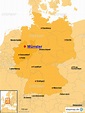 StepMap - Münster - Landkarte für Deutschland