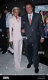 Paris Hilton with her dad Rick Hilton arriving at the premiere party ...