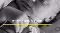 The birth story of our surviving twin and his stillborn brother. - YouTube