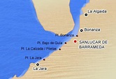 Mapa de playas de Sanlúcar de Barrameda | Playa, Mapas y Mapa interactivo