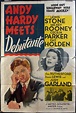 ANDY HARDY MEETS DEBUTANTE, Original Mickey Rooney Vintage Movie Poster ...