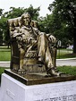 Washington Duke Statue at Duke University, North Carolina image - Free ...