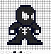 Spider Man Black Suit Spiderman Pixel Art Pixel Art Minecraft Pixel Art ...