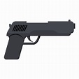 icono de pistola policial, estilo de dibujos animados 14186506 Vector ...