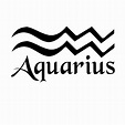 Aquarius SVG Horoscope SVG Zodiac SVG Astrological Svg - Etsy UK