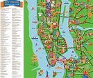 Nova York mapa sightseeing - Passeio mapa de NYC (New York - EUA)